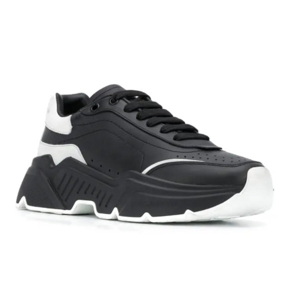 Dolce & Gabbana Daymaster Black & White Sneakers - Picture 2 of 11